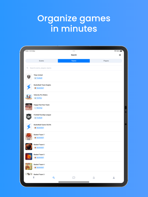 Screenshot #5 pour Teamkraft Sports