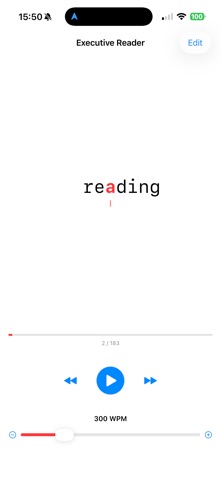 Executive Reader screenshot
