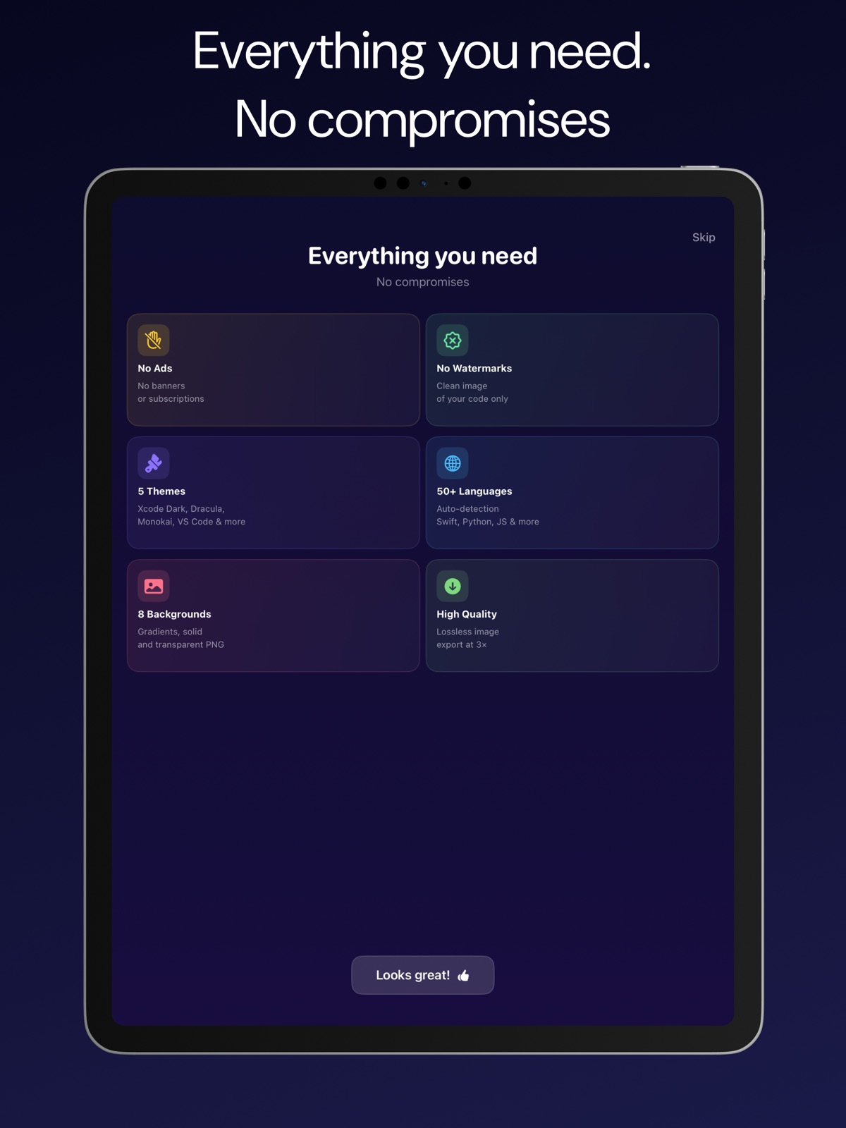 PureCode ipad screenshot 3