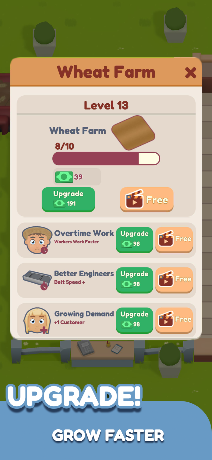 Idle Food Tycoon 3D