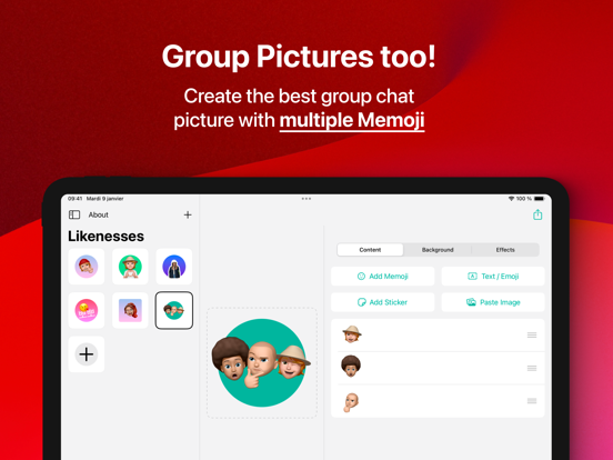 Screenshot #5 pour Memoji Avatar Maker • Likeness