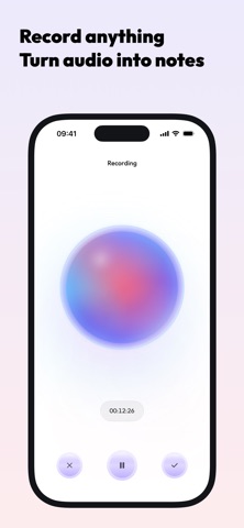 Nami: AI Voice Notes Screenshot 1 of 8