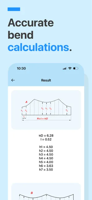 Flat Pattern & Bend Calculator screenshot 4