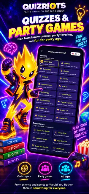 QuizRiots: Live Party Quizzes screenshot 2