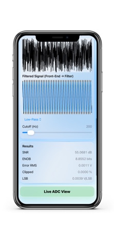 ADCSimLab screenshot