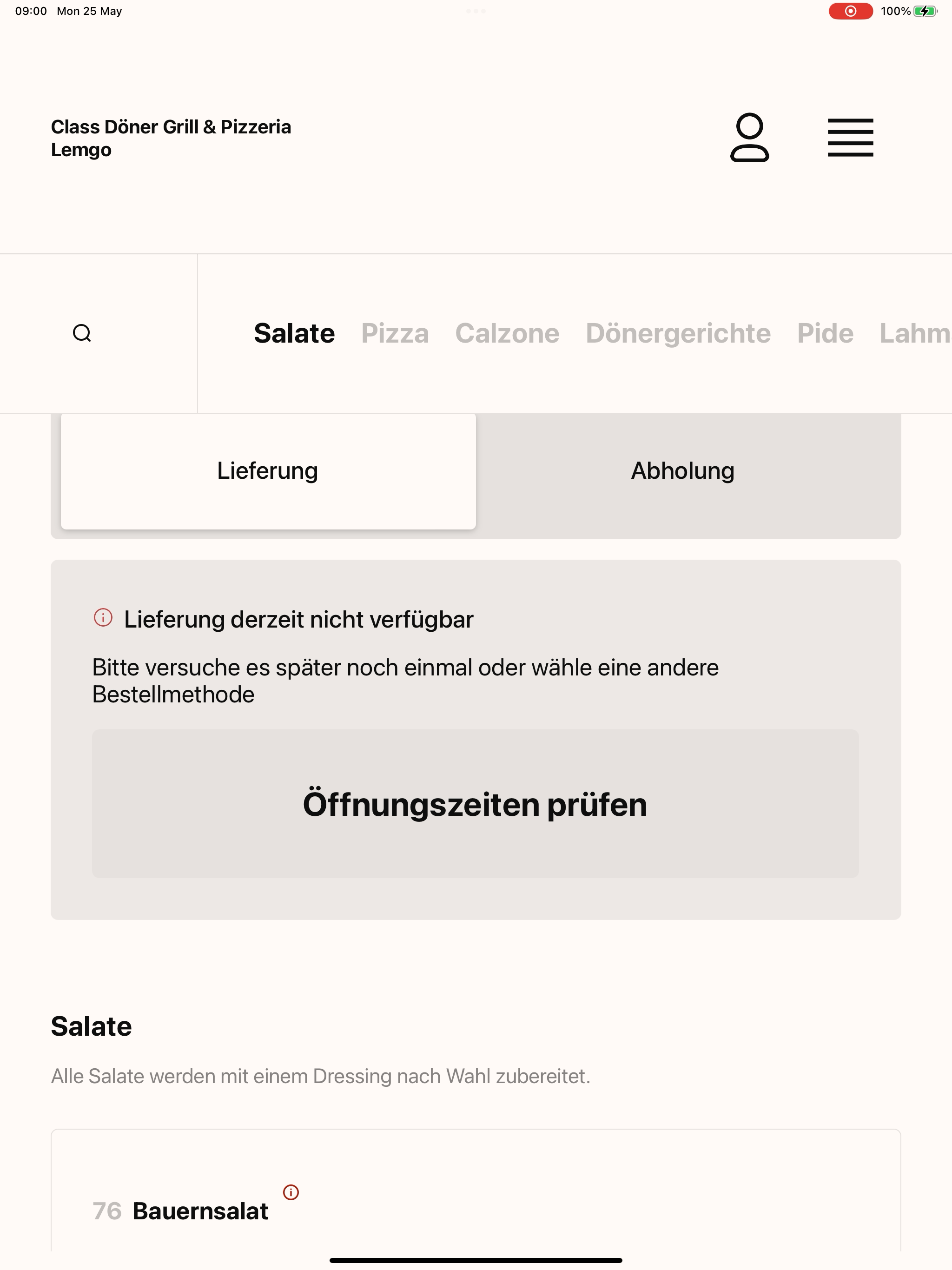 Class Döner Grill Pizzeria screenshot 7