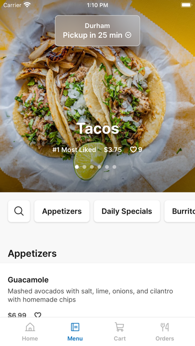 Fonda Lupita iPhone screenshot 2 - Food & Drink app