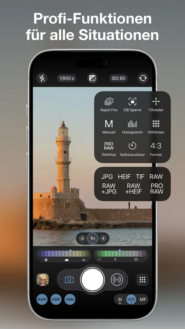 ProCamera. Screenshot 6