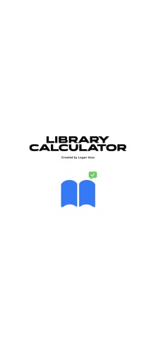 Library Calculator Screenshot 1 of 4