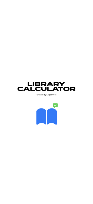 Library Calculator Screenshot 1 of 4
