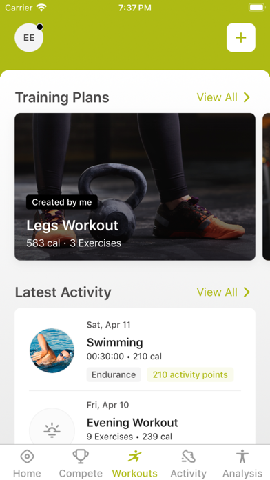 App screenshot