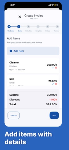Invoices Maker Screenshot 7 of 9