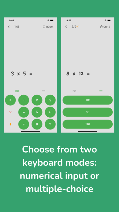 Malba - Multiplication Tables Screenshot