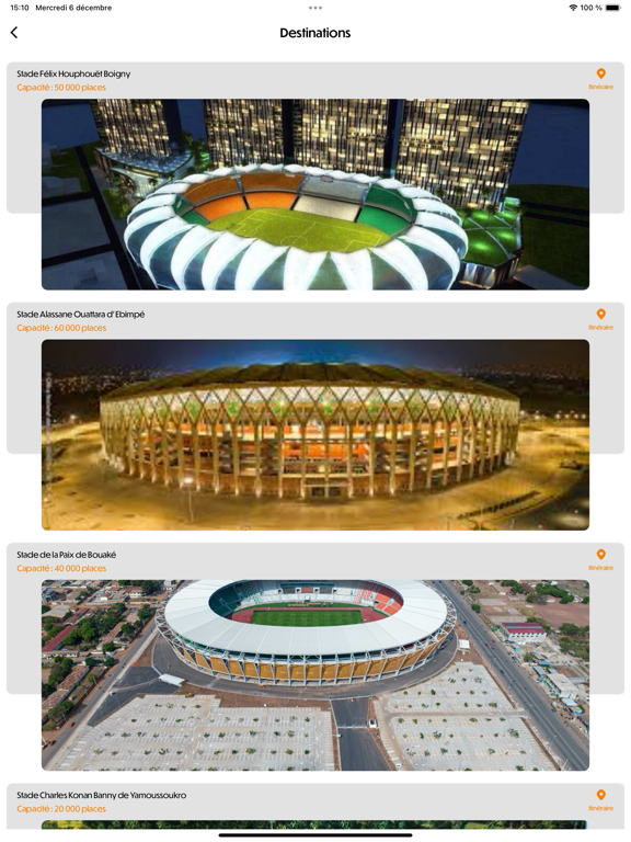akwabaci iPad screenshot 7 - Travel app