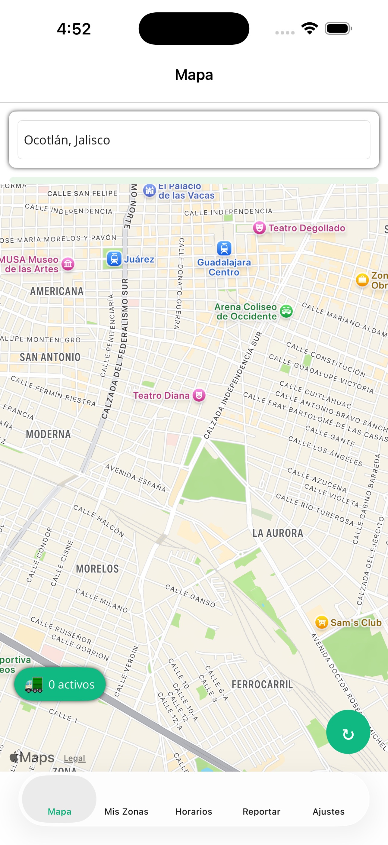 Screenshot 1 of Recolectia Ciudadano