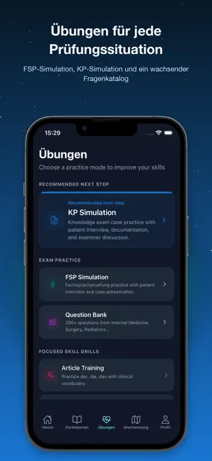 DE.med: FSP & Kenntnisprüfung screenshot 2