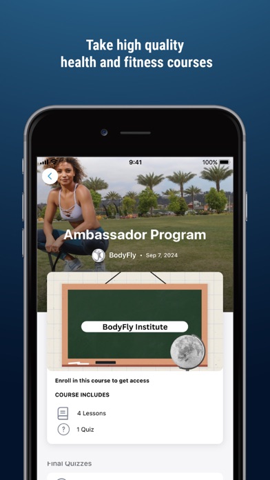 BodyFly Fitness screenshot