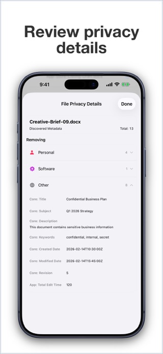 PuryFile: Metadata Remover Screenshot 4 of 6