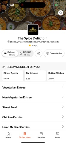 The Spice Delight screenshot
