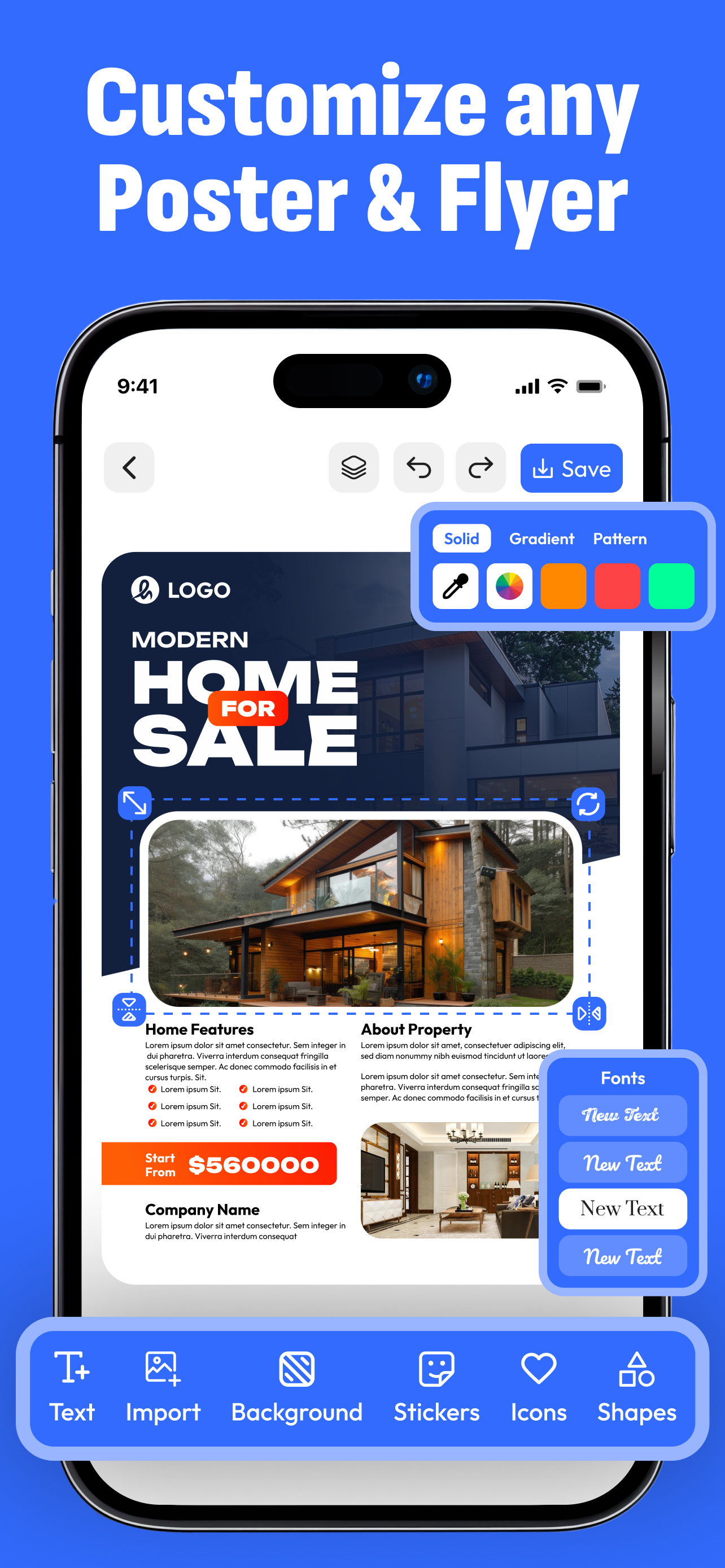 Poster Maker: Flyer Maker AI screenshot 5