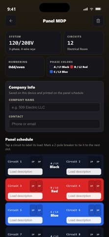 TruePhase iPhone screenshot