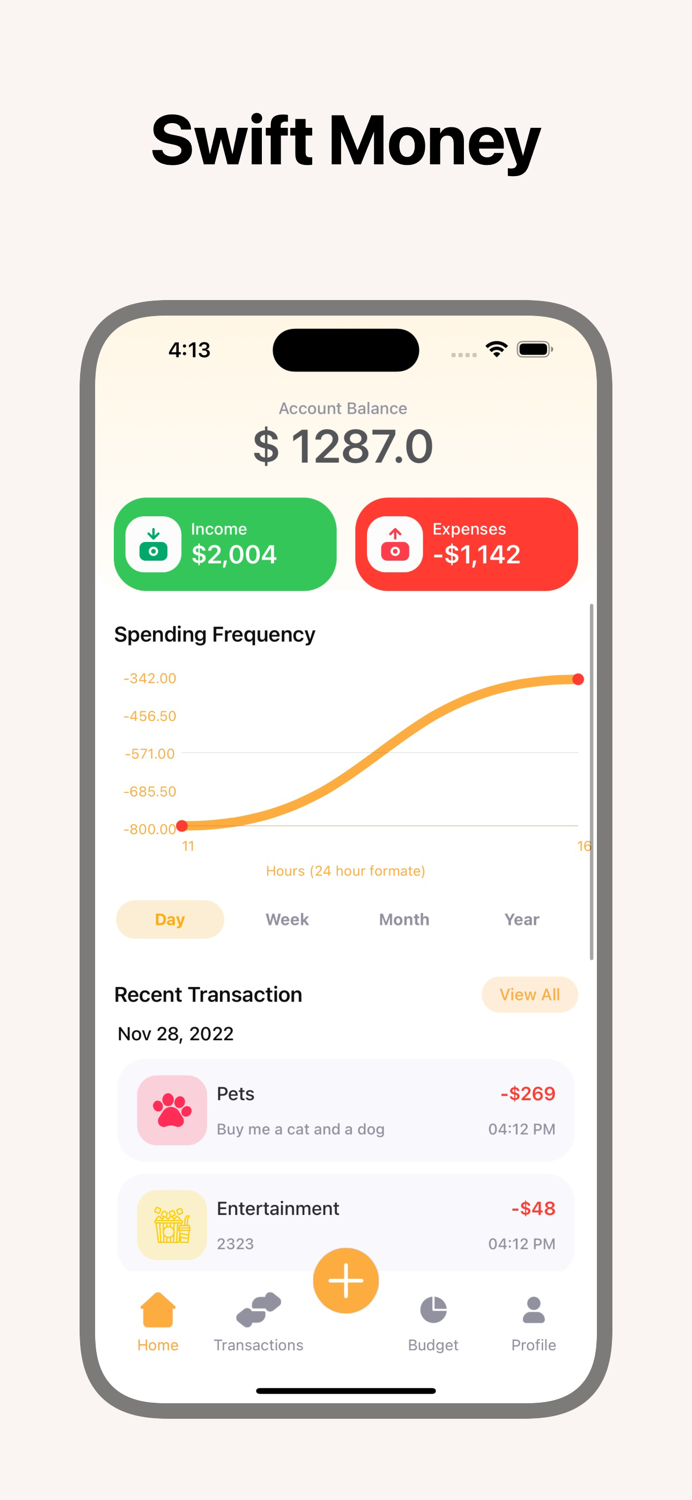 Swift Money - Expense  Budget