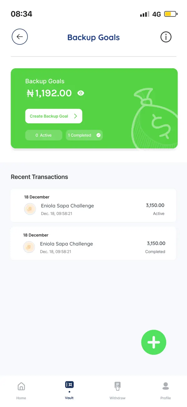 Screenshot #3 pour BackupCash