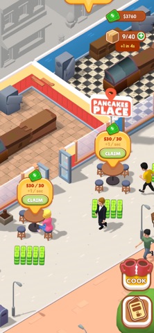 Restaurant Merge Tycoon iPhone screenshot