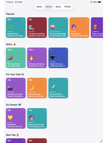 Juntitos: Preguntas de Pareja iPad screenshot 2