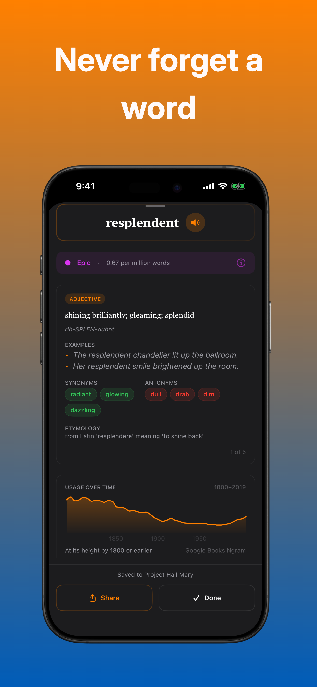 Wordshelf screenshot 2