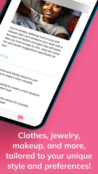 Screenshot #3 pour GlowUpAI: AI Fashion Stylist
