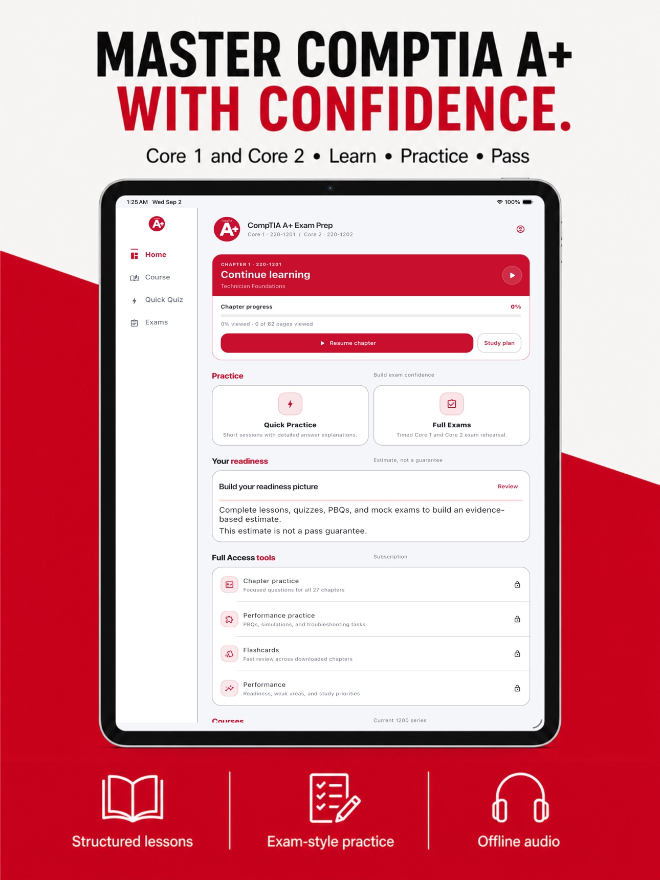 Screenshot 11 of CompTIA A+ Course Prep 2026