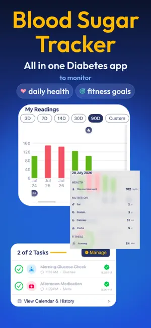 Glucose Blood Sugar: Glucobyte screenshot 8