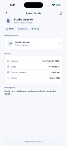 Talent Vision Screenshot 1 of 6
