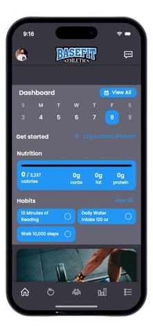 BaseFit Athletics screenshot