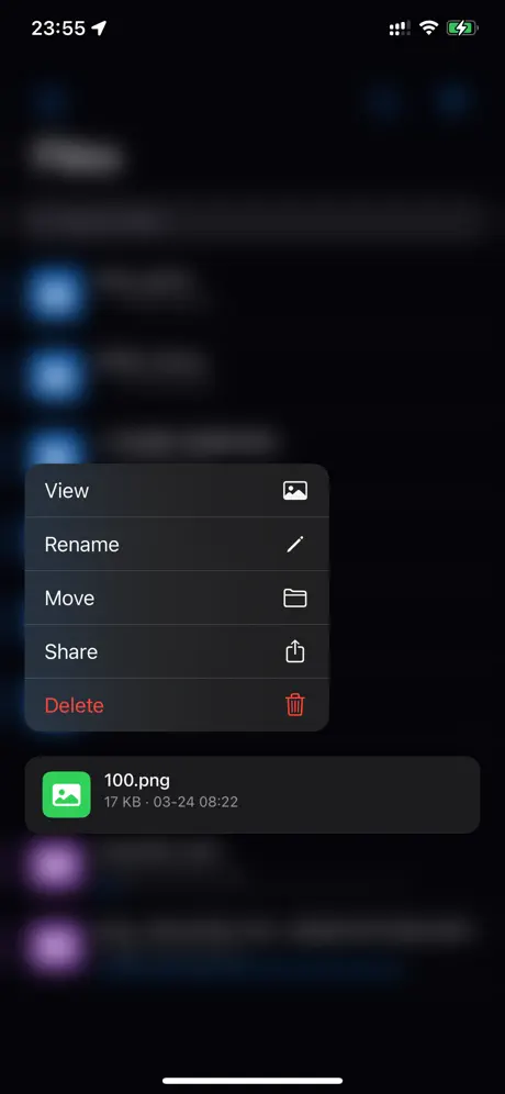 XP3PlayerGo - File Manager screenshot 3