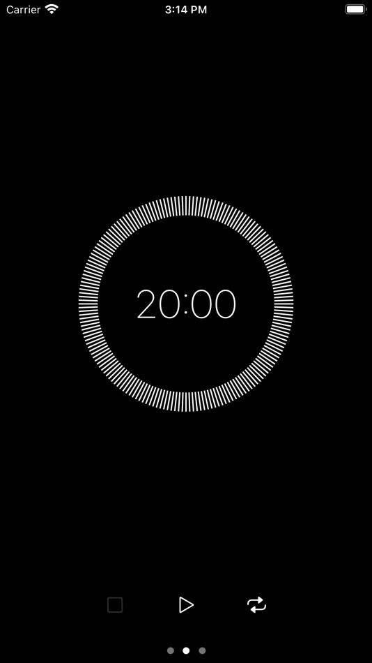 #2. Simple Meditation Timer (iOS) 由: Never Can Tell