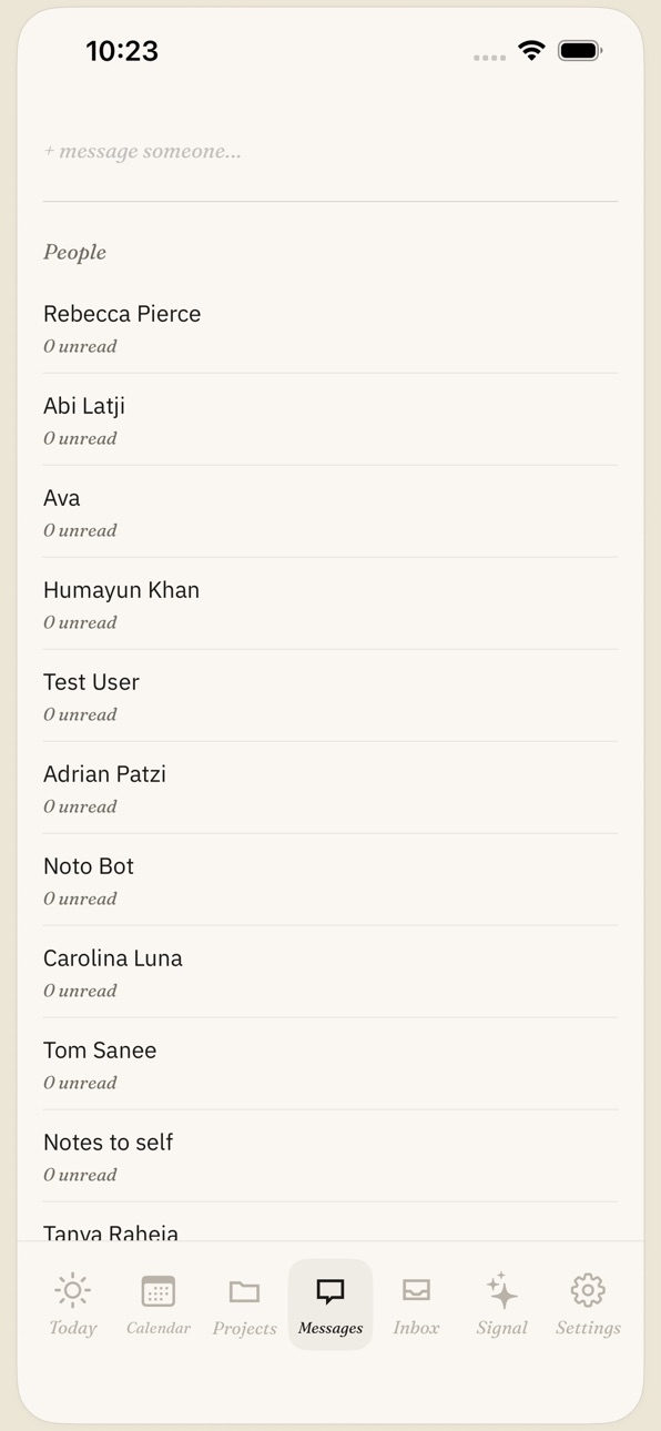 iPhone screenshot