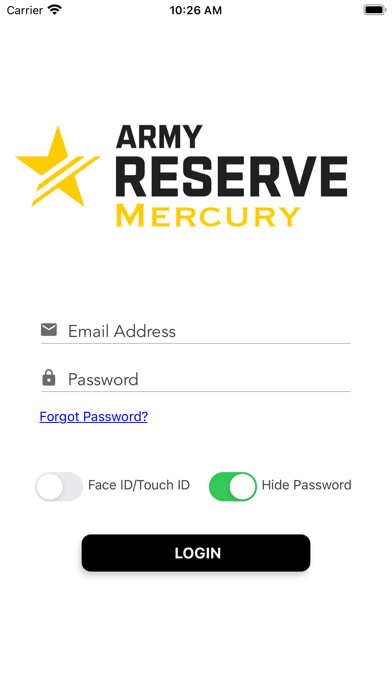 Army Reserve Mercury Screenshot