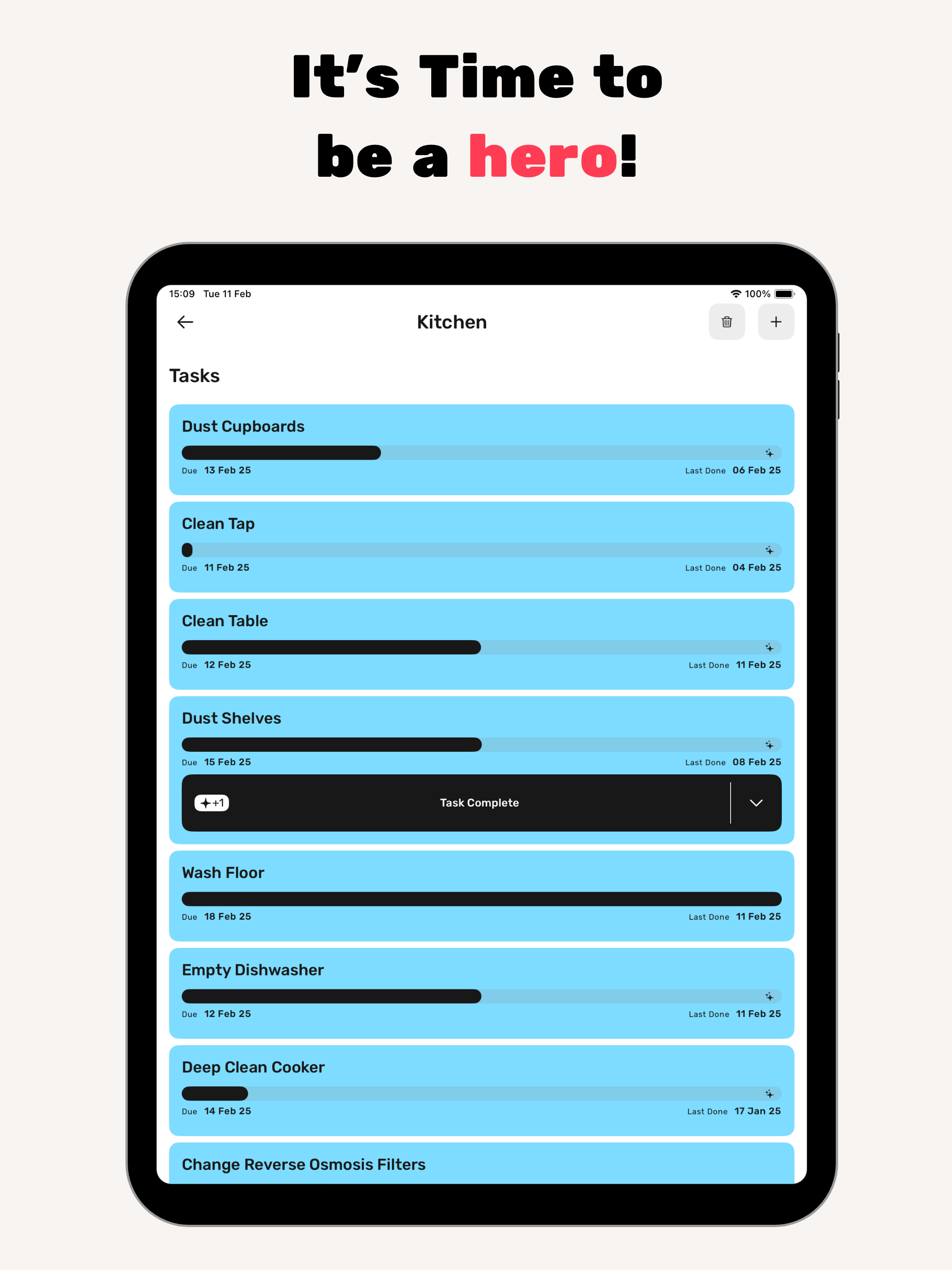 Home Chores Tracker:TidyLegend