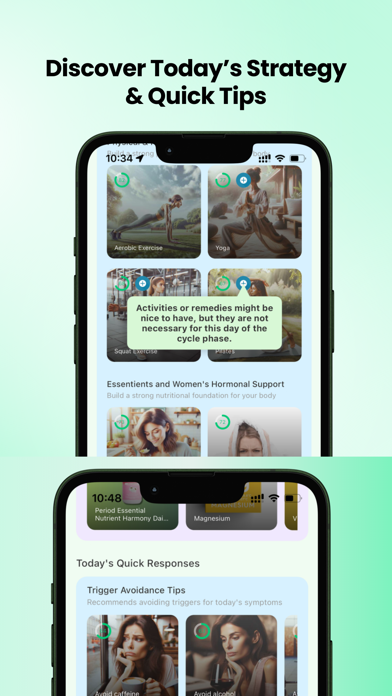MenstrEaze: Wellness Assistant iPhone screenshot 5 - Health & Fitness app