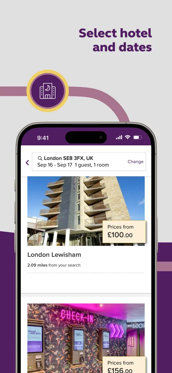 Screenshot #2 pour Premier Inn Hotels