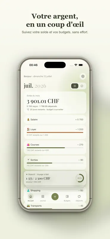Monni: Budget Dépenses Épargne screenshot 2 of 6