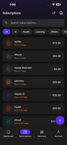 SubTrail - Subs Tracker Screenshot 10 of 10