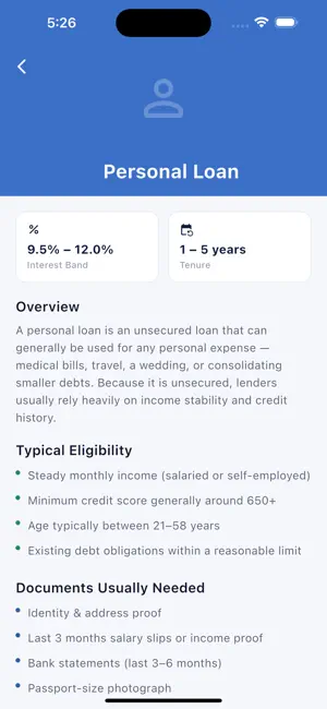 Instant Loan - Calculator App screenshot 3