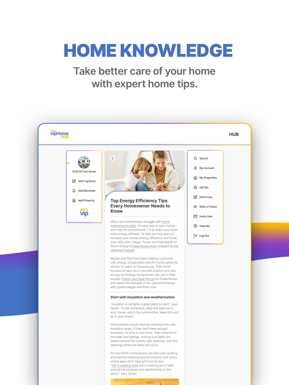 vipHome.app iPad screenshot 5 - Lifestyle app