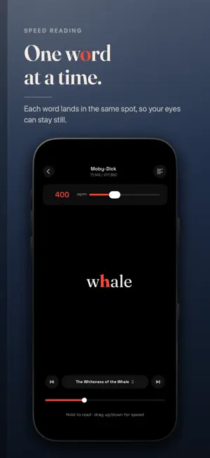 Strobe: Speed Reader screenshot 1