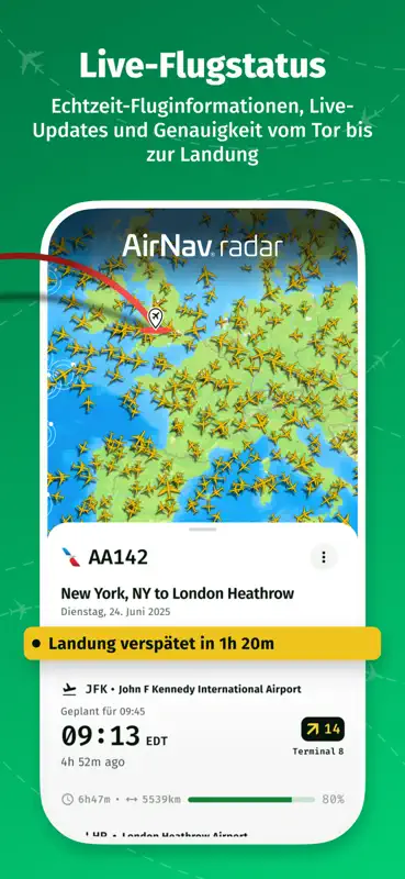 AirNav Radar – Flugradar Live screenshot 2 of 10
