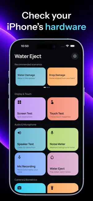 Water Eject: Phone Tester screenshot 1