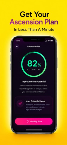 Aura - Looksmax & Glow Up iPhone screenshot